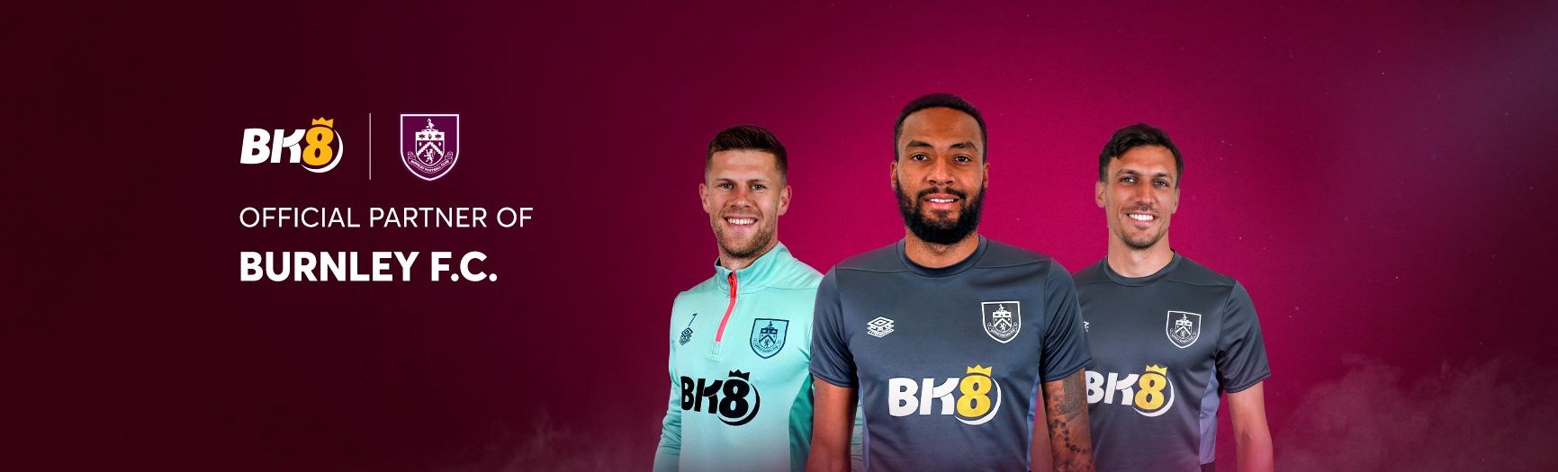 Hình ảnh quảng cáo suncitybetvn - BK8-Official-Partner-of-Burnley-FC-1731x525